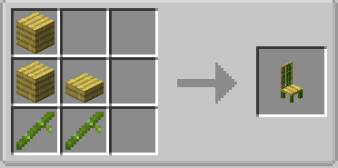 Крафт стула из бамбука